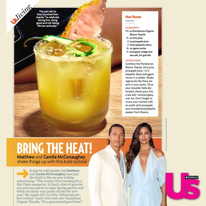 Hot Pants Cocktail Feature - US Weekly Print Edition