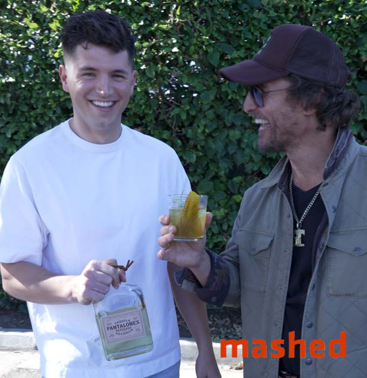 Matthew McConaughey's Pickle Margarita Had The Internet In A Frenzy