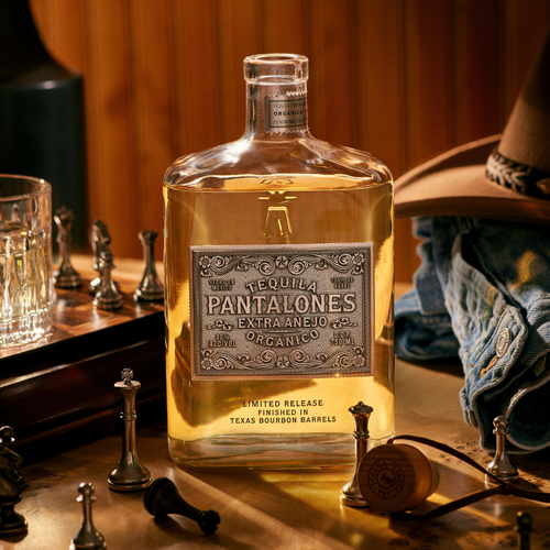 Tequila Pantalones Extra Anejo Bottle