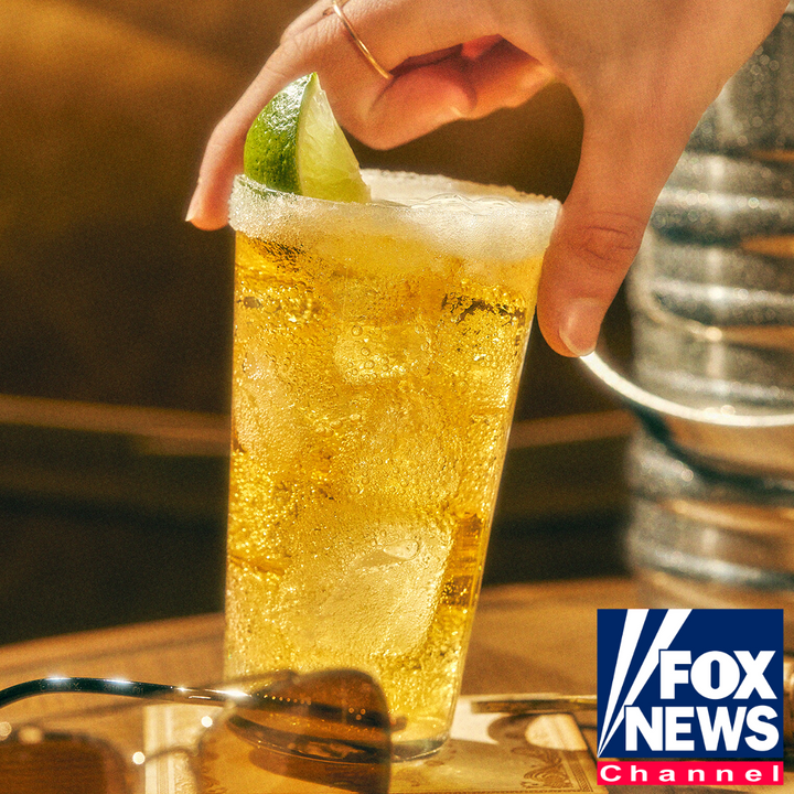 Super Bowl-Inspired Margarita