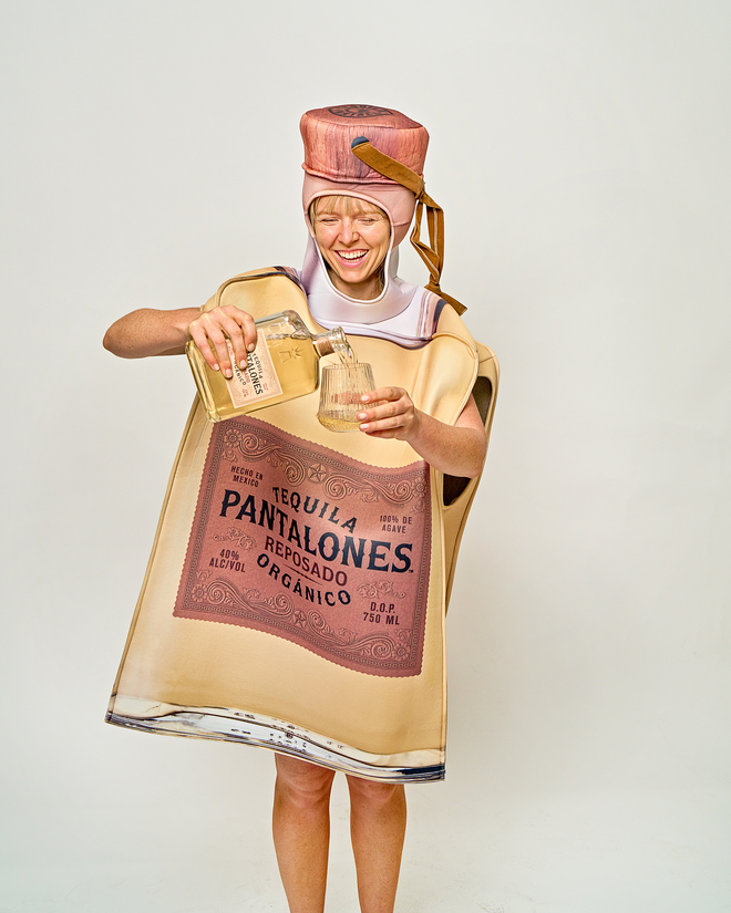 Pantalones Organic Reposado Tequila & Halloween Costume Bundle