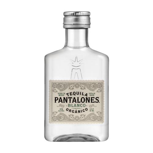 Case of 60 - Mini Pantalones Organic Blanco Tequila (50ml)