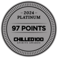 2024 Platinum 97 Points award from Chilled100 Spirits Awards
