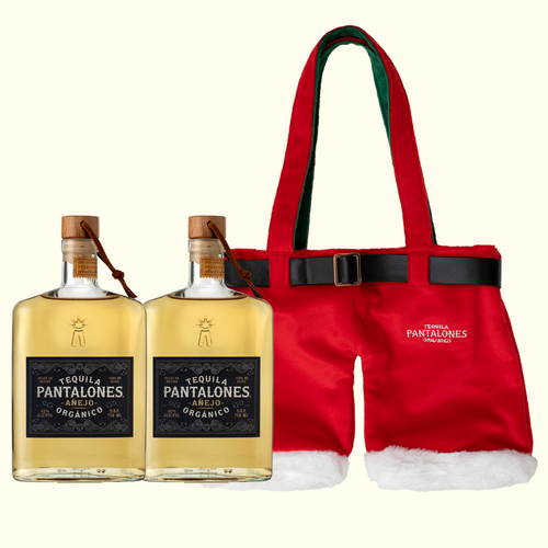 Pantalones Santa Pants Bottle Bag & Two Bottle Combo (Blanco, Reposado, or Añejo)